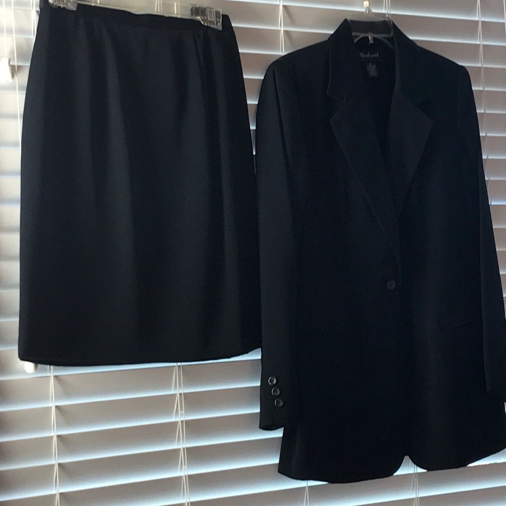 Black dress suit